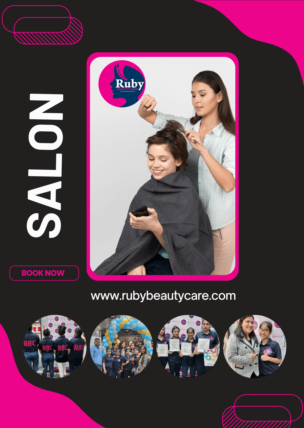 Ruby Beauty Care Salon Interior